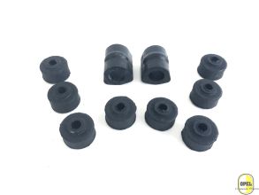 Rubber stabilisatorstang set L+R Rekord A B 1963-66