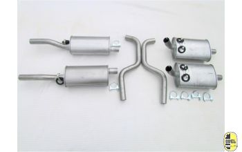 Exhaust system without front pipes Diplomat B 1969-76