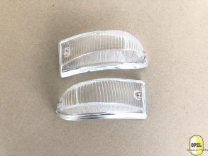 Lens white signal lamp front L+R Kadett A 1962-65